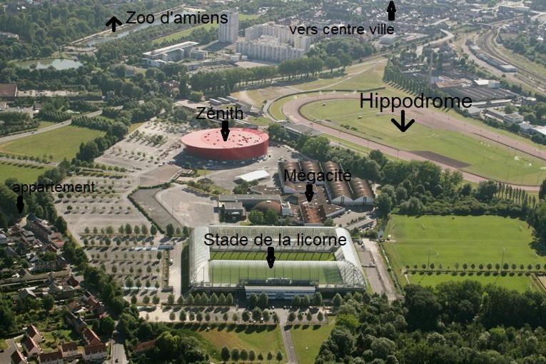 Apartamento La Vénus de Renancourt - face au Zénith, Licorne, Mégacité Amiens Exterior foto
